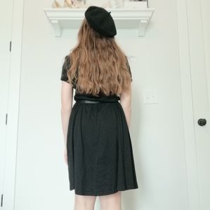 NWOT Black Midi Dress